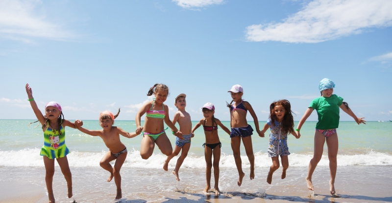 Песчаные пляжи Крыма для отдыха с детьми в отеле Ле-Ди в Саках